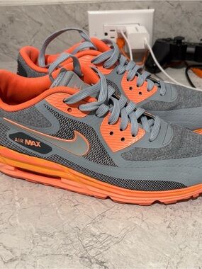 Nike Women’s Air Max Running Shoes - Gray & Orange